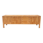 Enfilade vintage en pin 1970 1980 style scandinave