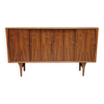Enfilade vintage scandinave en palissandre de rio, henning kjaernulf