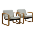 Ensemble de 2 chaises longues par aeon mondial, ann�es 1980, pays - bas.