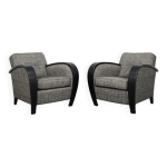 Ensemble de 2 chaises longues de style art dco par bench