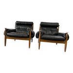 Ensemble de 2 fauteuils suédois vintage / fauteuils individuels eric merthen Ensemble de 2 fauteuils suédois vintage / fauteuils individuels eric merthen