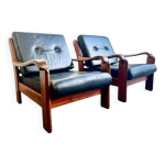 Ensemble de 2 fauteuils vintage