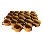 Ensemble de 22 tasses à café arcopal Ensemble de 22 tasses à café arcopal