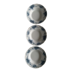 Ensemble 3 assiettes creuses en porcelaine anglaise johnson bros