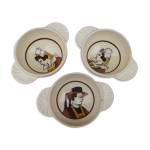 Ensemble 3 bols quimper