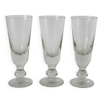 Ensemble de 3 verres � absinthe, d�but xx�me
