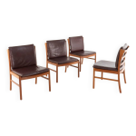 Ensemble de 4 chaises japonaise par hita kogei 'nikko