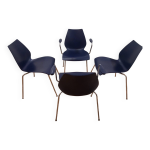 Ensemble de 4 chaises kartell maui, italie, années 1980 Ensemble de 4 chaises kartell maui, italie, années 1980