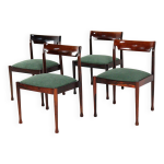 Ensemble de 4 chaises de salle  manger en palissandre du milieu du sicle 'havelte'