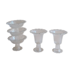Ensemble de 5 coupes en verre