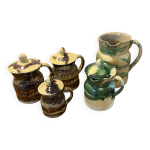 Ensemble 5 pichets fran�ais ancien