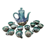 Ensemble  caf (cafetire + 12 tasses) sign morvan - gaston gaubier 70's