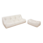 Ensemble de canapé et pouf kali design michel ducaroy 1970 Ensemble de canapé et pouf kali design michel ducaroy 1970