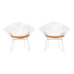 Ensemble de chaises diamond de bertoia pour knoll international, tats - unis, annes 1960