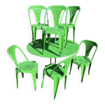 Ensemble de jardin table et chaises joseph mathieu Ensemble de jardin table et chaises joseph mathieu