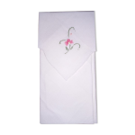 Ensemble nappe et 8 serviettes brodées Ensemble nappe et 8 serviettes brodées