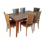 Ensemble salle  manger : buffet , table et 6 chaises