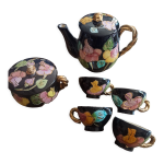 Ensemble sucrier, cafeti�re et tasse vallauris