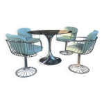 Ensemble table et 4 chaises 1970 Ensemble table et 4 chaises 1970