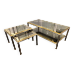 Ensemble de tables basses de design italien, années 1970 Ensemble de tables basses de design italien, années 1970