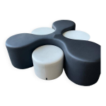 Ensemble tables basses + poufs et assises - molcule by la cividina