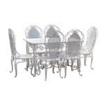 Ensemble table et chaises 1950