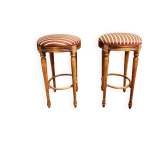 Ensemble de tabourets de bar art dco