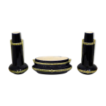 Ensemble vases & jardinire en faence