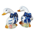 Ensemble vintage 2 pices salire poivrire en forme de canard