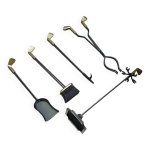 Ensemble vintage de cinq outils de cheminée en laiton dans des clubs à thème de golf, france vers les ... Ensemble vintage de cinq outils de cheminée en laiton dans des clubs à thème de golf, france vers les ...