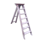 Escabeau artisan bois 6 marches