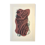 Estampe marbre iii