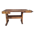tabli de menuisier vintage avec tau