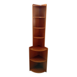 Etagre d'angle encoignure annes 60 en teck