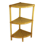 Etag�re d'angle en rotin