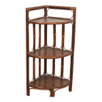 Etagre d'angles en rotin