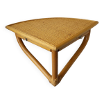 Etagre d'angle en rotin