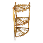 tagre d'angle en rotin par franco albini, 1960s