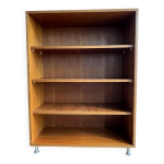 tagre bibliothque basse moderniste en bois