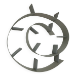 Etagre / bibliothque bookworm de kartell du designer ron arad