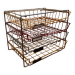 tagre de bureau trieur en mtal avec compartiment coulissant fabrication allemande marque scharzwald ...