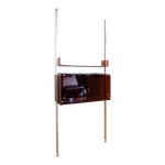 Étagère sol / plafond ou bar (claustra) michel dumas pour roche bobois, années 1970 Étagère sol / plafond ou bar (claustra) michel dumas pour roche bobois, années 1970