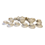 Exceptionnel service � th� / caf� limoges e. galtier 27 pi�ces or fin