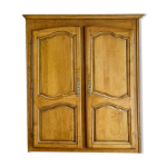 Faade de placard de style louis xv en chene massif xx sicle