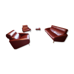 Faubourg steiner ensemble 1 canap, 2 fauteuils et 1 pouf