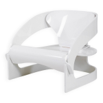 Fauteuil 4801 de joe colombo pour kartell dition plastique