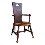 Fauteuil ancien d art folklorique Fauteuil ancien d art folklorique