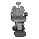 Fauteuil de barbier rétro. Fauteuil de barbier rétro.