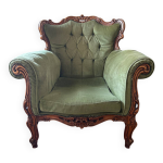 Fauteuil baroque vintage