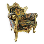 Fauteuil baroque vintage / fauteuil / fauteuil